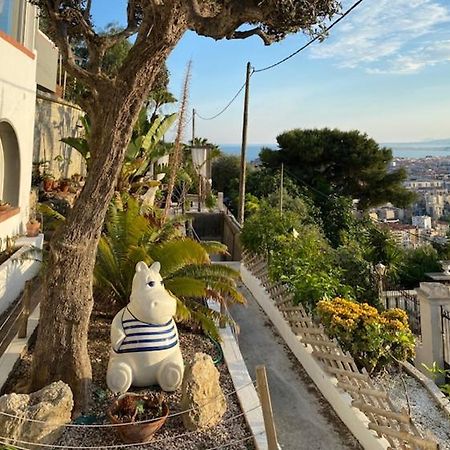 Superbe Appartement Grande Corniche Vue Sur Mer Nice A 4 Min Du Centre Ville Eksteriør bilde