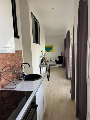 Superbe Appartement Grande Corniche Vue Sur Mer Nice A 4 Min Du Centre Ville Eksteriør bilde