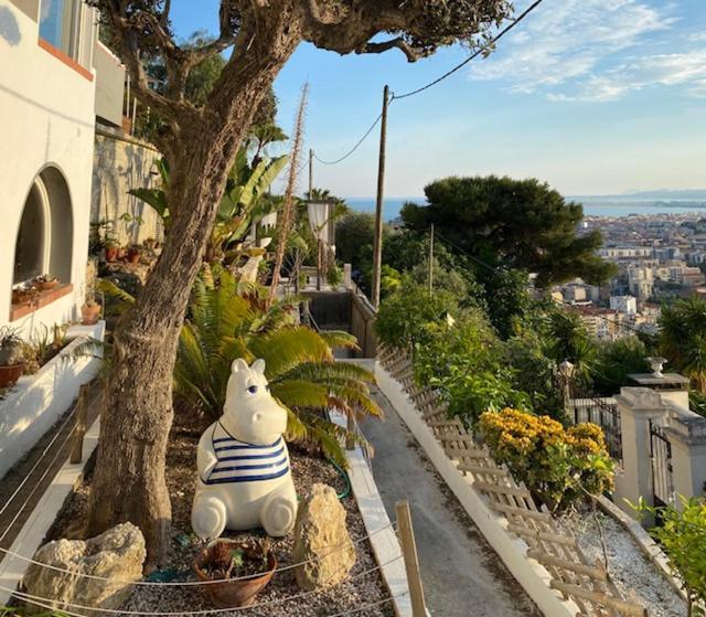 Superbe Appartement Grande Corniche Vue Sur Mer Nice A 4 Min Du Centre Ville Eksteriør bilde